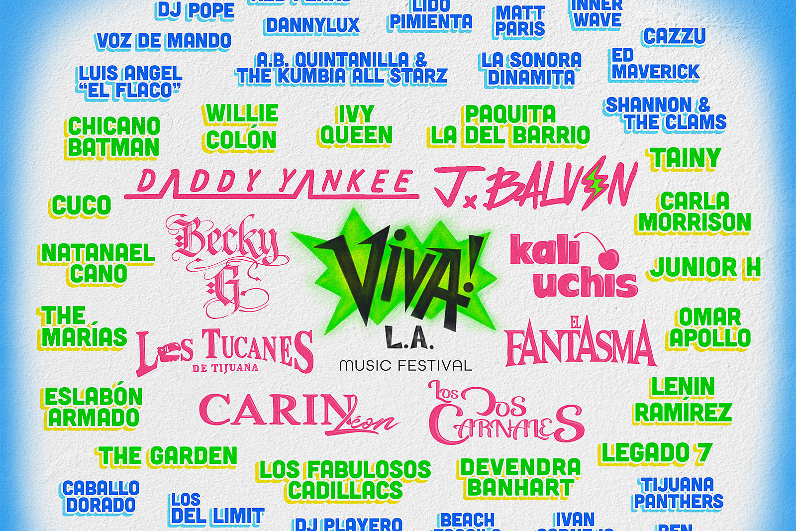 Daddy Yankee, J Balvin, Kali Uchis & more playing new Goldenvoice fest Viva! L.A. Music Festival