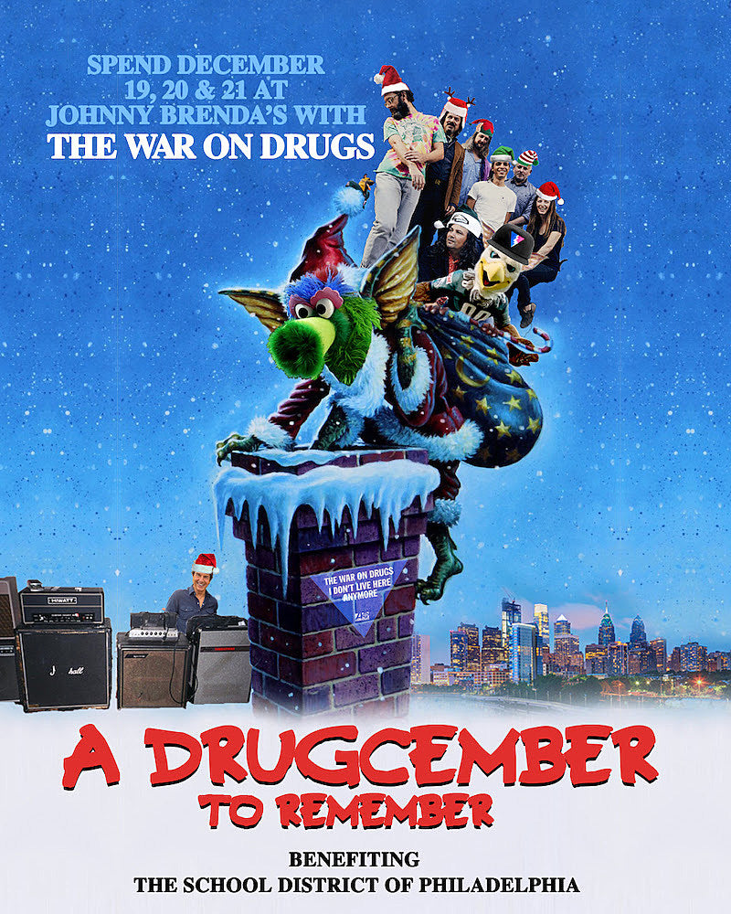 The War on Drugs announce 2022 “Drugcember to Remember” Philly benefit shows