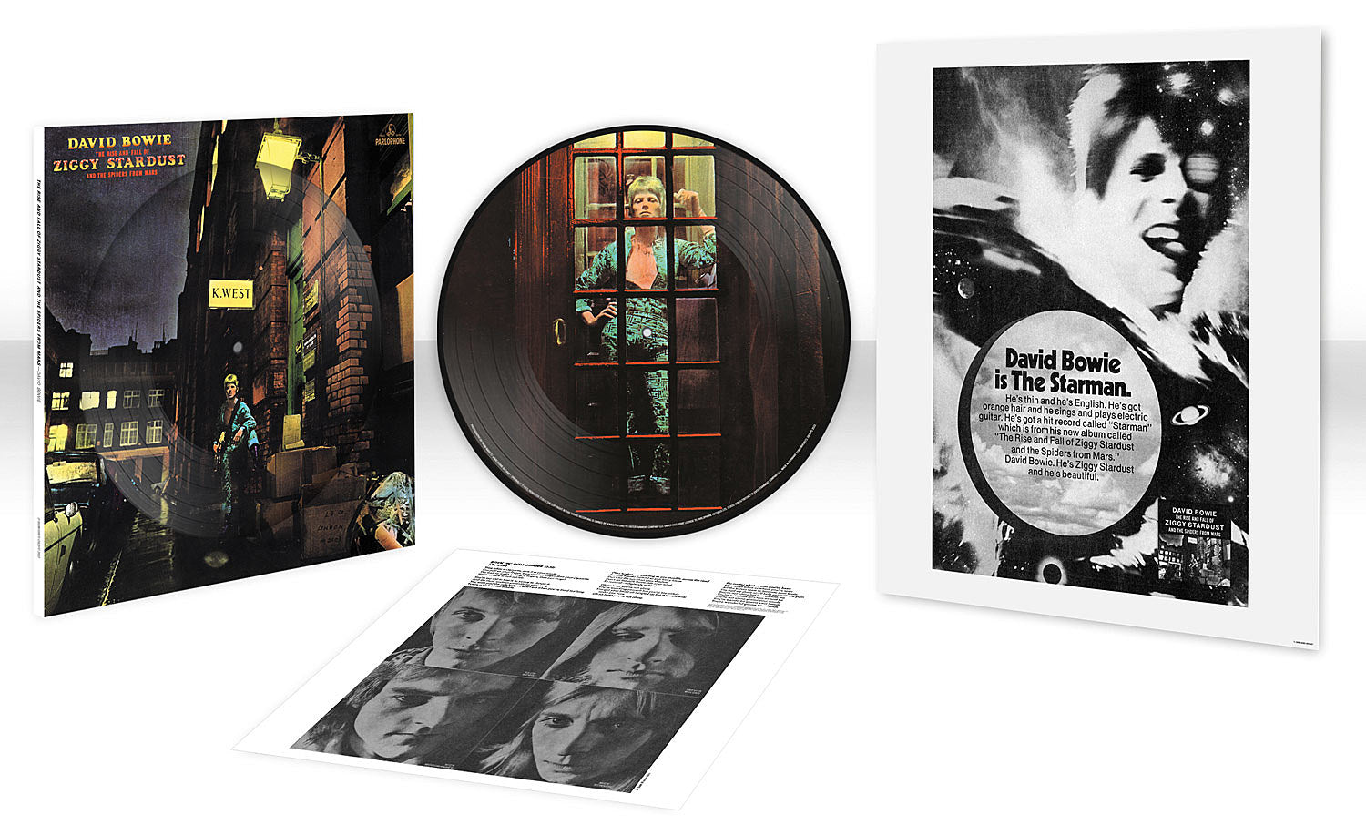 Bowie’s ‘Ziggy Stardust’ album getting new 50th anniversary half-speed mastered vinyl editions