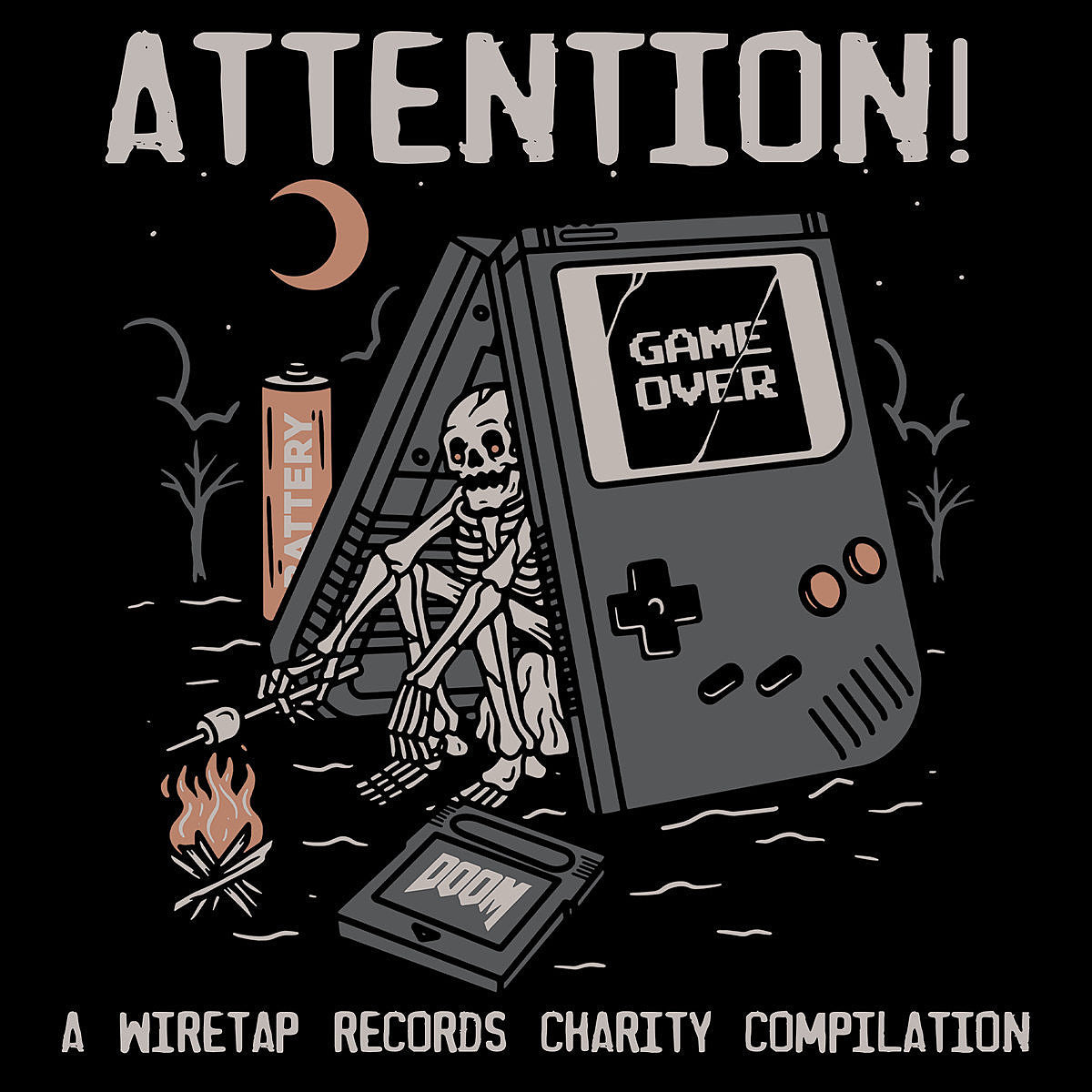 Wiretap Records releases ACLU benefit comp ft. Casket Lottery, Berwanger, In Parallel, more