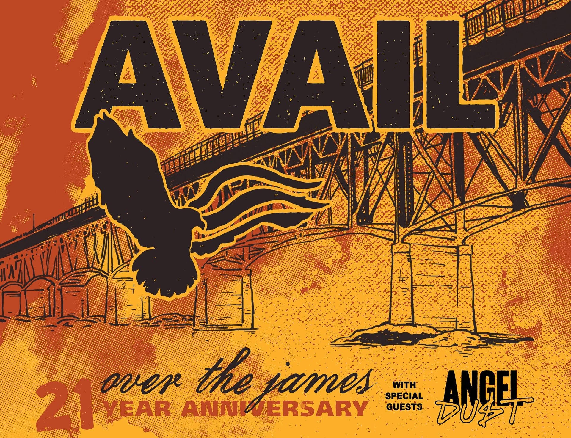 AVAIL add reunion shows in NYC, Philly & Boston (with Angel Du$t)