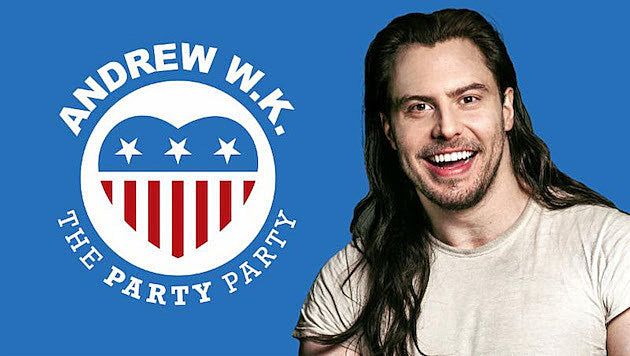 Andrew W.K. enters the political ring, forms inevitably named The Party Party