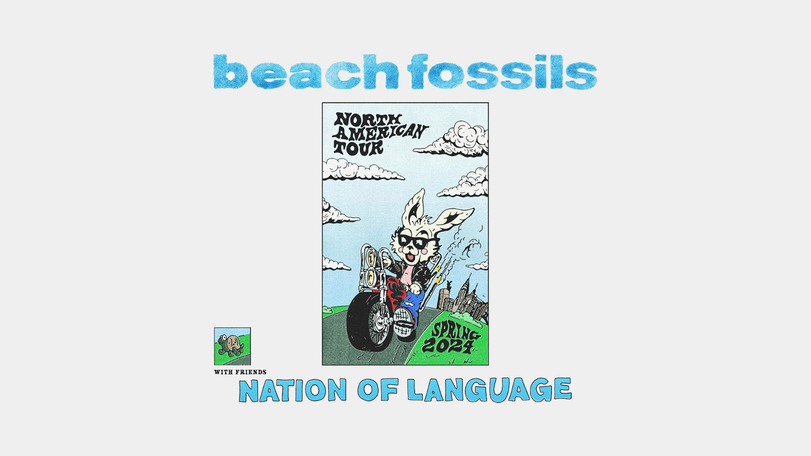 Beach Fossils & Nation of Language touring together this spring