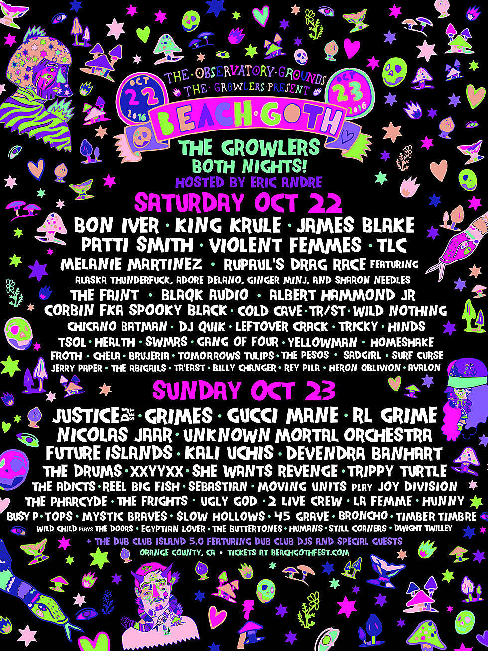 Beach Goth announces 2016 set times