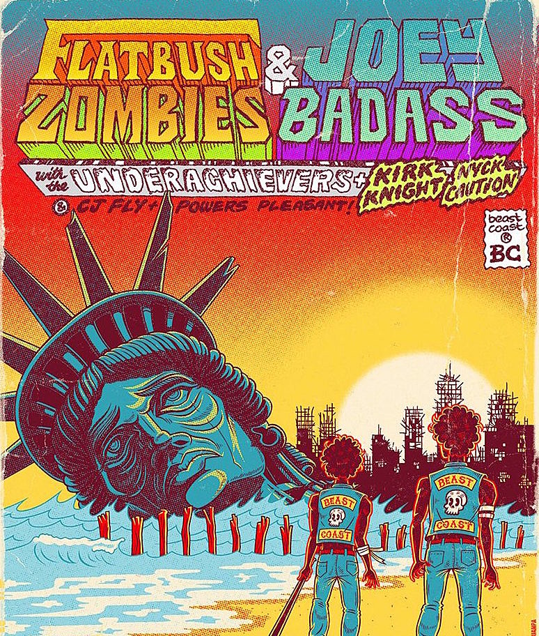 Beast Coast (Flatbush Zombies, Joey Bada$$, etc) add 2nd NYC show to tour