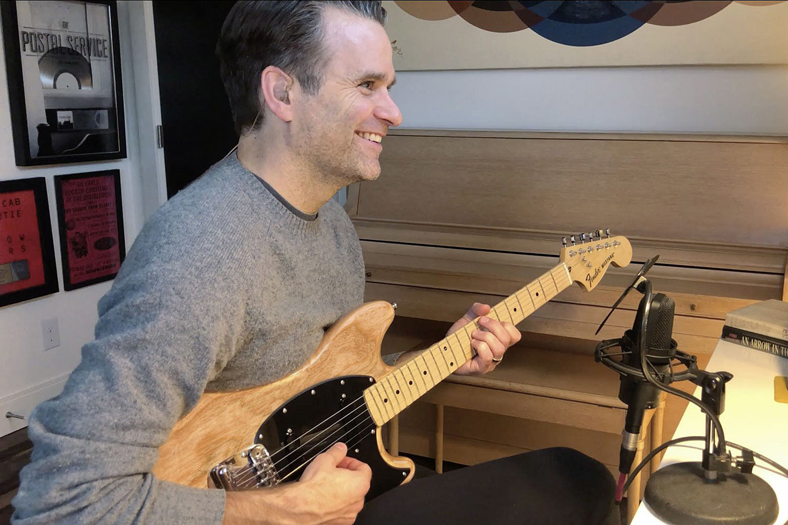 Ben Gibbard unveils a new signature Fender Mustang