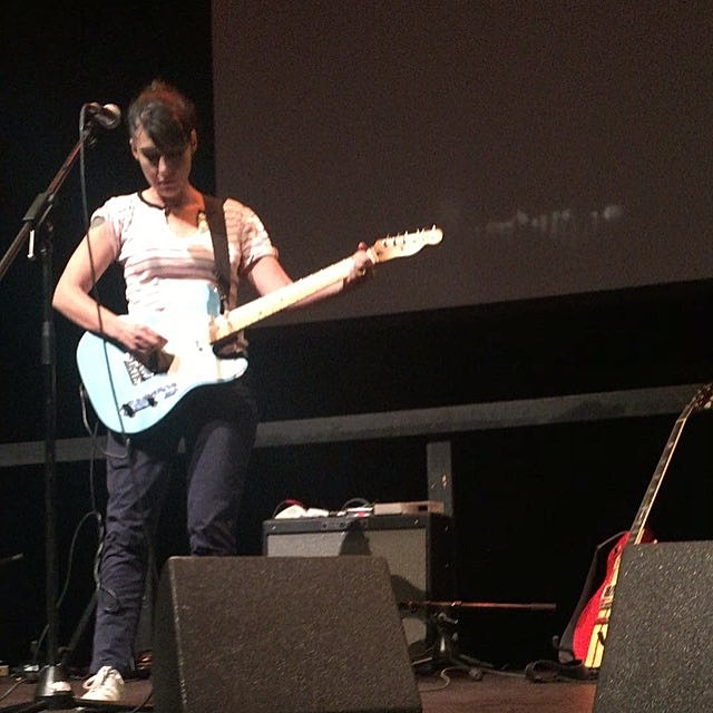 Bikini Kill reunited as guests at The Raincoats’ show at The Kitchen last night