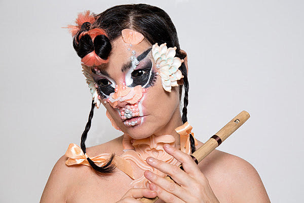 Bjork speaking at Murmrr Theatre after new album comes out