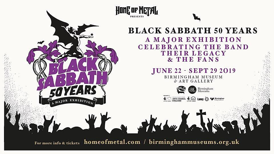 ‘Black Sabbath – 50 Years’ exhibit coming to Birmingham Museum