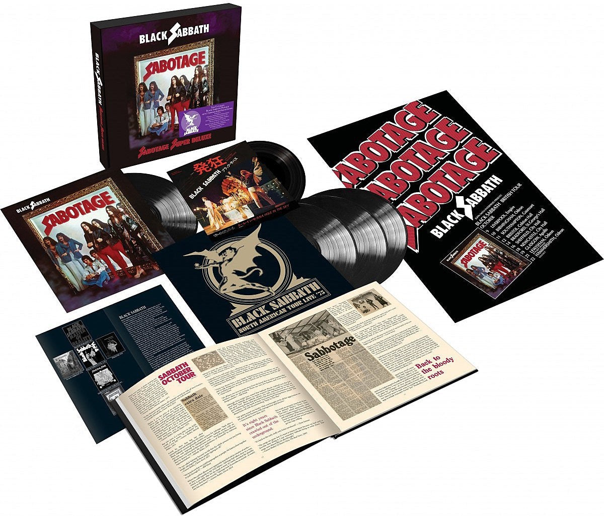 Black Sabbath announce expanded ‘Sabotage’ reissue w/ unreleased material (stream a track)