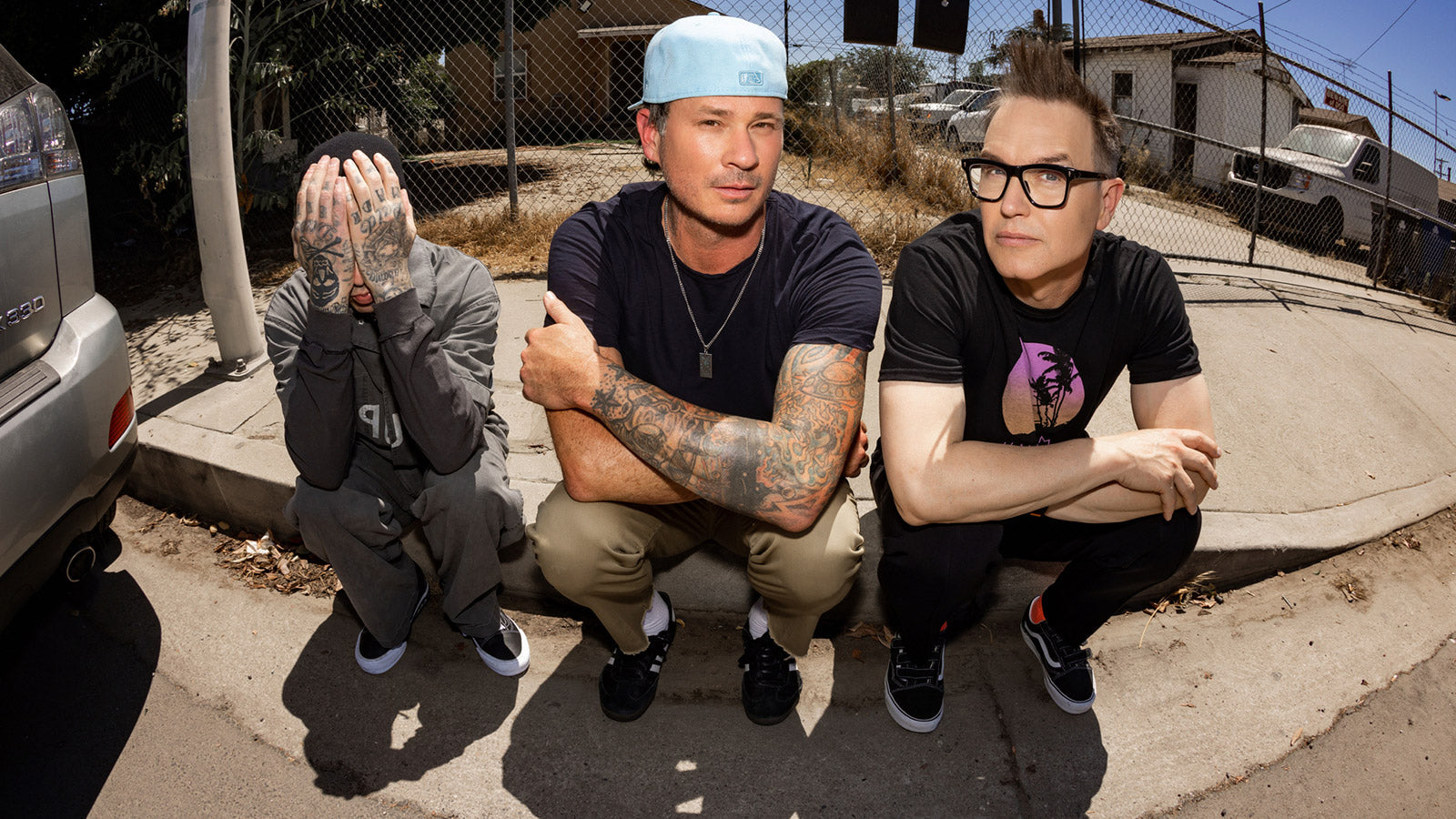 blink-182 announce LA wildfire benefit show with Alkaline Trio