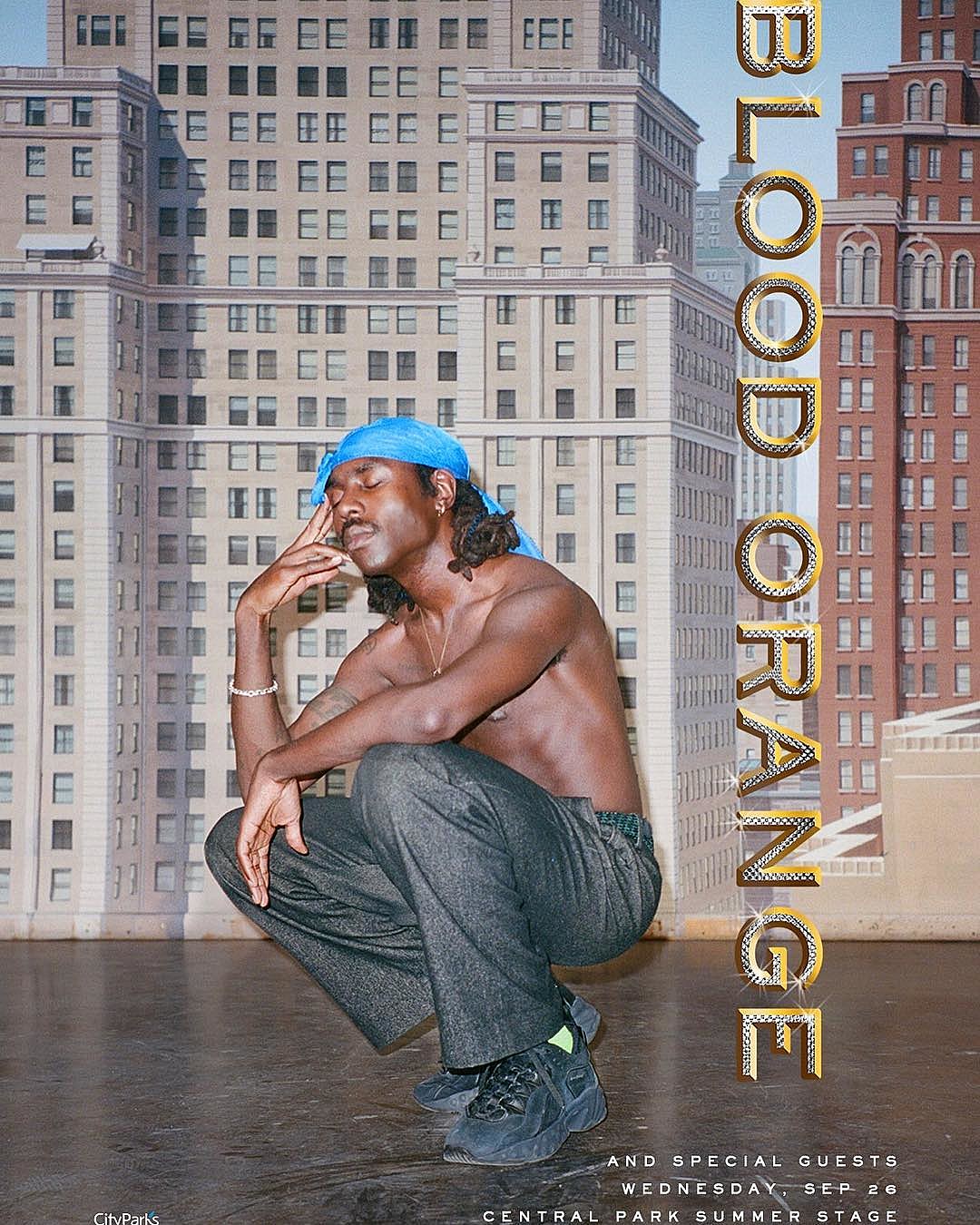 Blood Orange announces NYC show in Central Park, teasing new album?