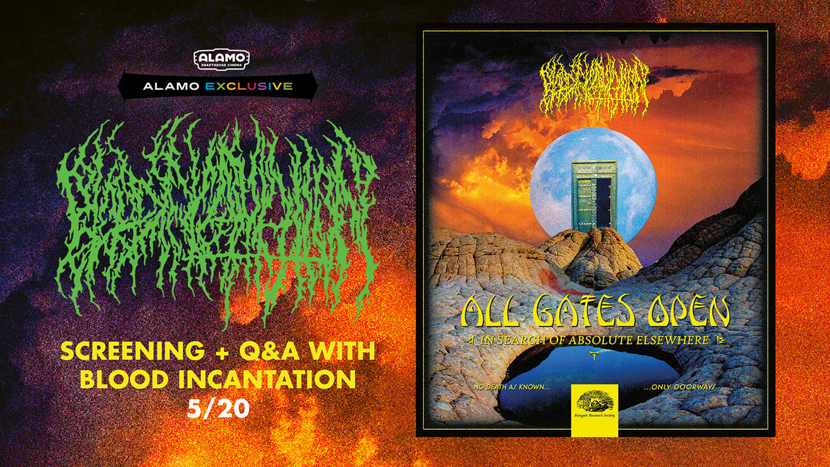 Blood Incantation documentary screening at Alamo Drafthouse