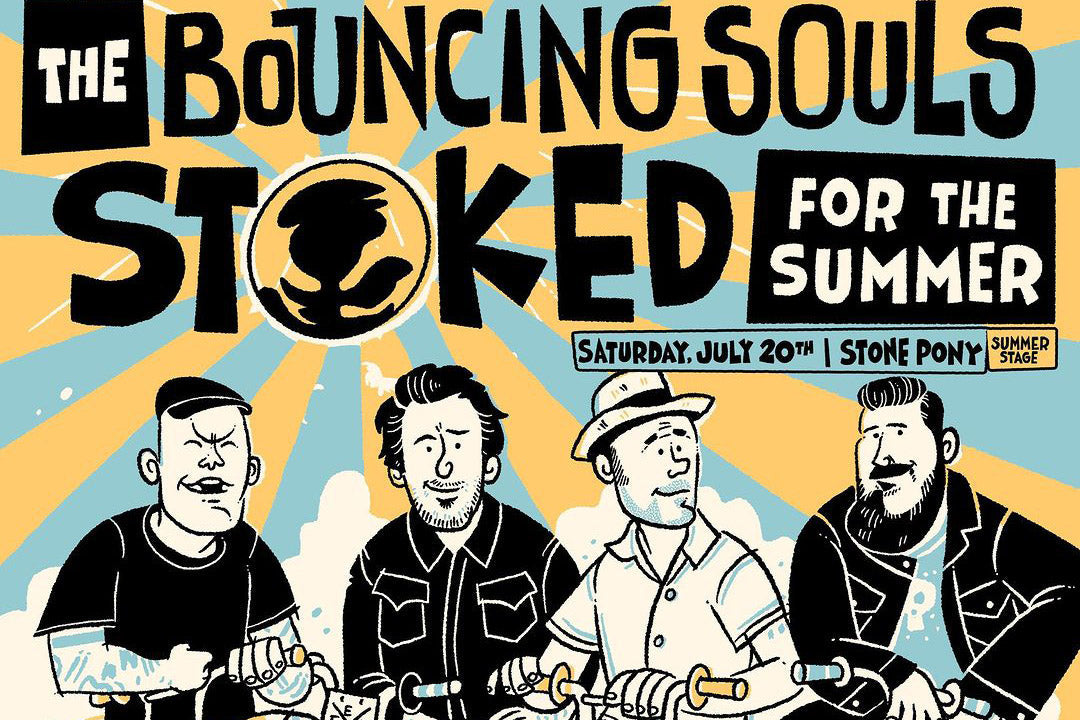 Bouncing Souls announce Stoked for the Summer 2024 w/ Vandals, Dead Milkmen, Sheer Mag, more