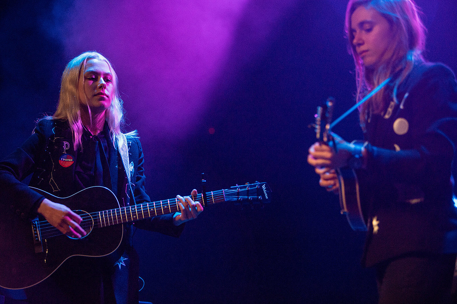 Phoebe Bridgers & Julien Baker covered “One Man Guy” in Berkeley (watch)