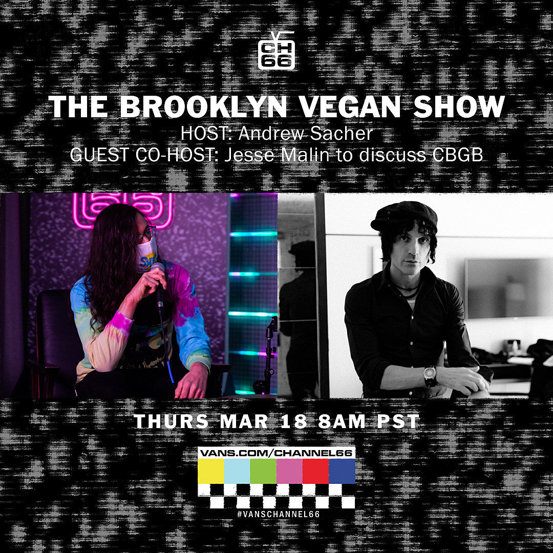 Jesse Malin guesting on this week’s CBGB-themed episode of The BrooklynVegan Show