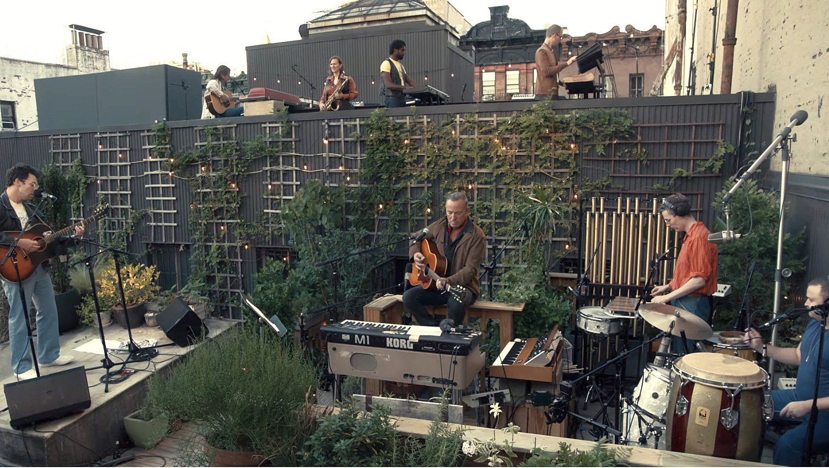 watch Bruce Springsteen & Bleachers play “Chinatown” on an NYC roof
