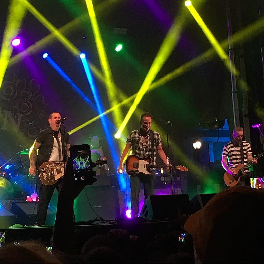 Bruce Springsteen joined Social Distortion at Asbury Park’s Sea.Hear.Now (watch)
