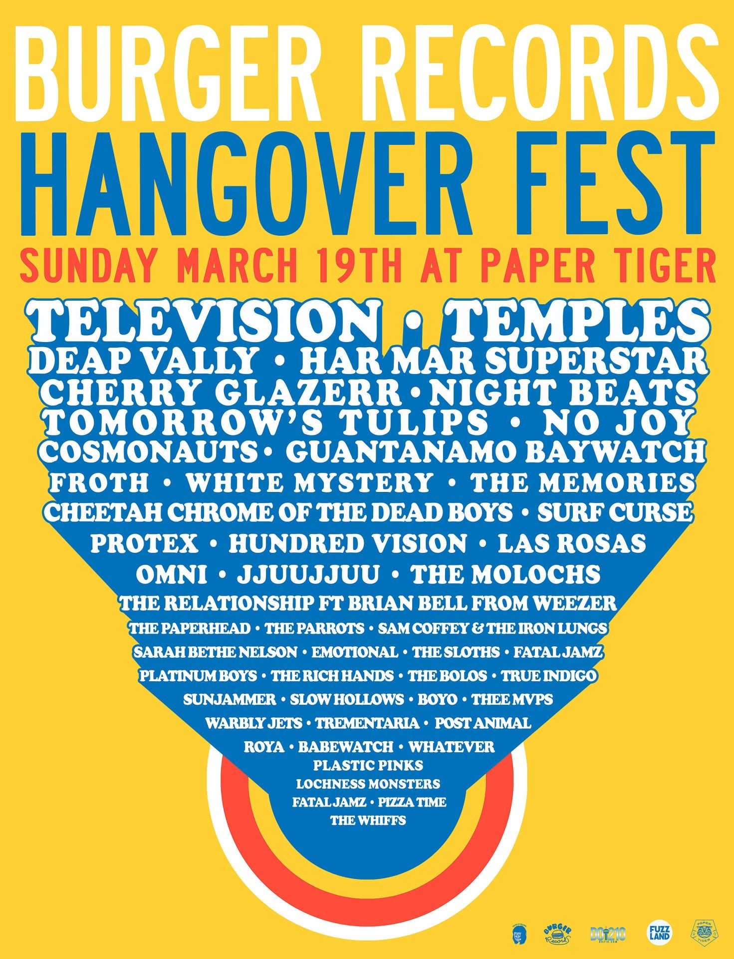 Cherry Glazerr, No Joy, Har Mar Superstar & more added to Burger Hangover Fest lineup