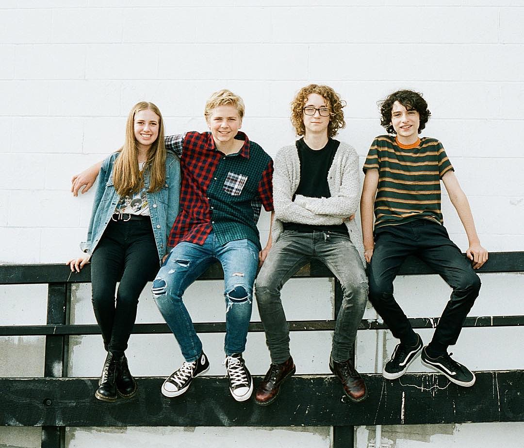 Finn Wolfhard’s band Calpurnia playing Rough Trade NYC