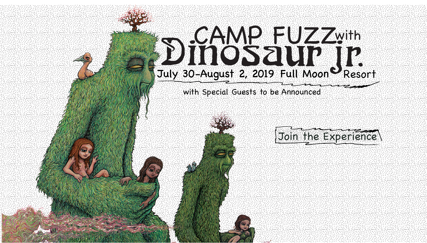 Dinosaur Jr hosting a rock camp in Upstate NY called Camp Fuzz