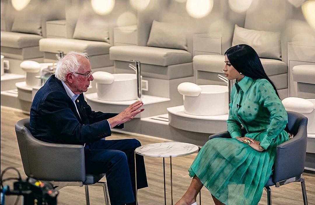 Cardi B met with Bernie Sanders, will appear in a campaign video