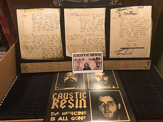 Caustic Resin (Built to Spill, Earth) reissuing 1998 LP (stream “Cable”)