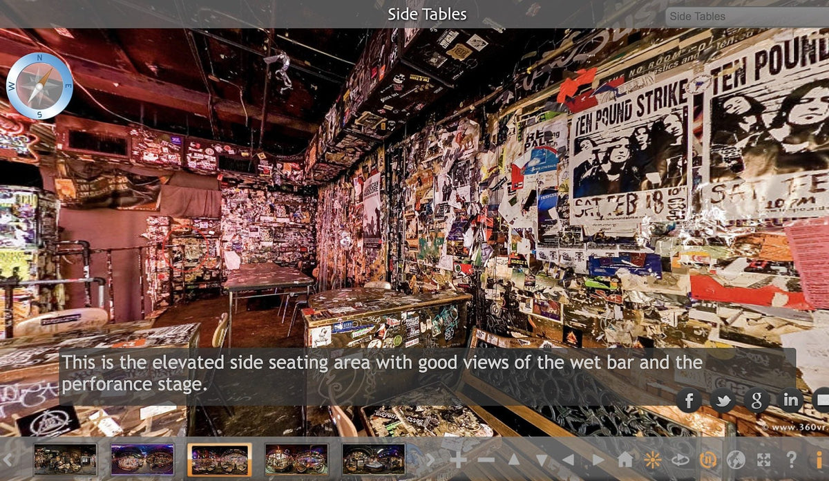 Relive being in CBGB via this 360 VR tour