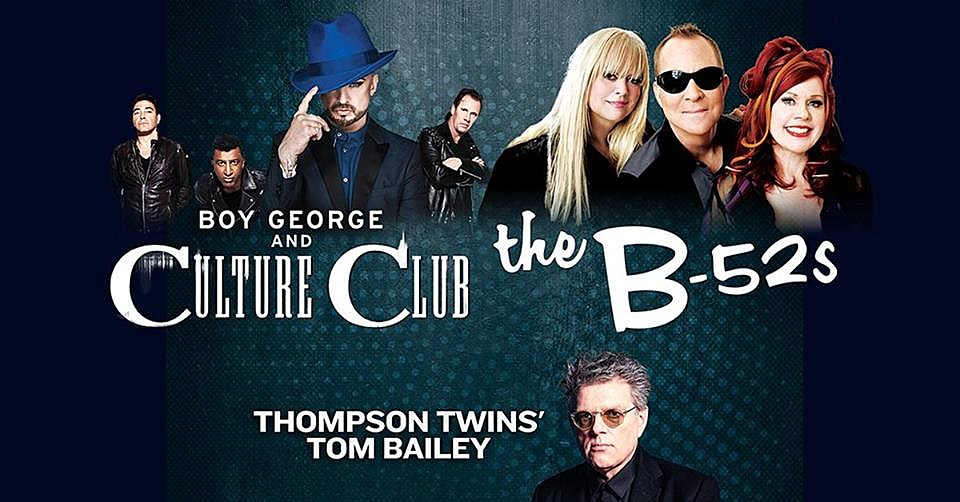 Culture Club touring w/ B-52s & Thompson Twins’ Tom Bailey