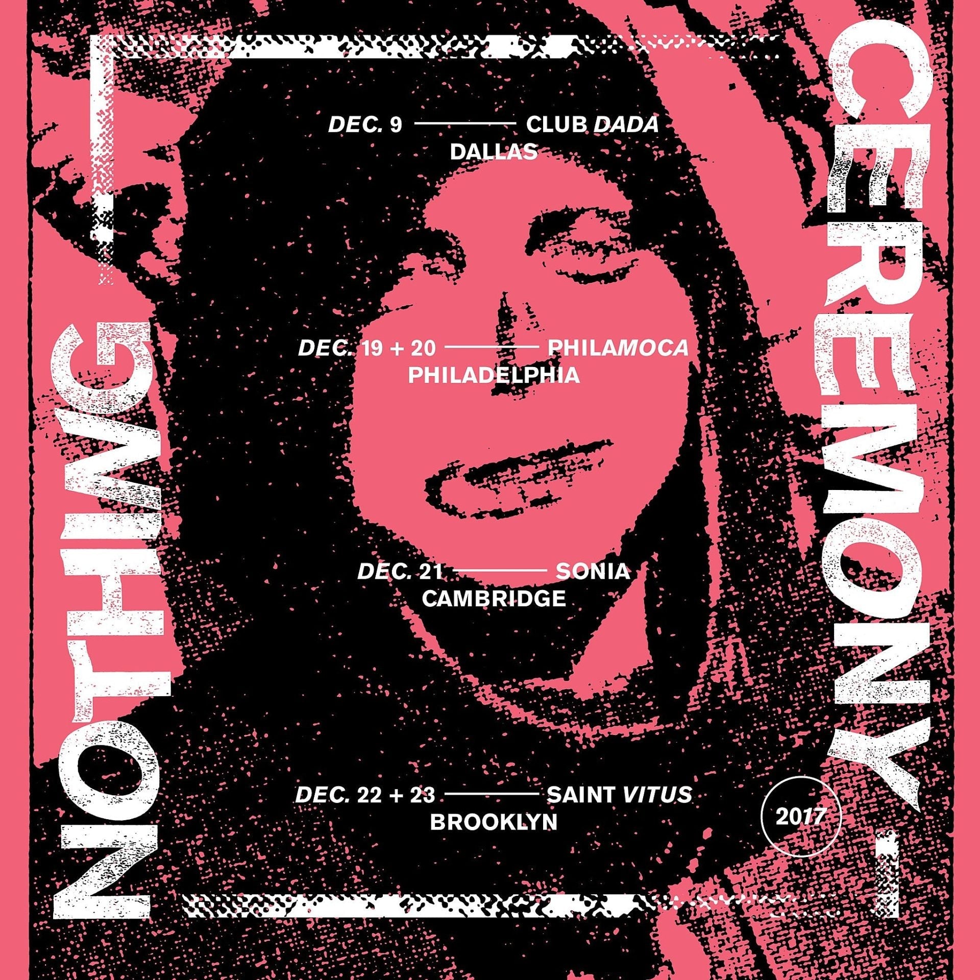 Ceremony & Nothing touring together in December
