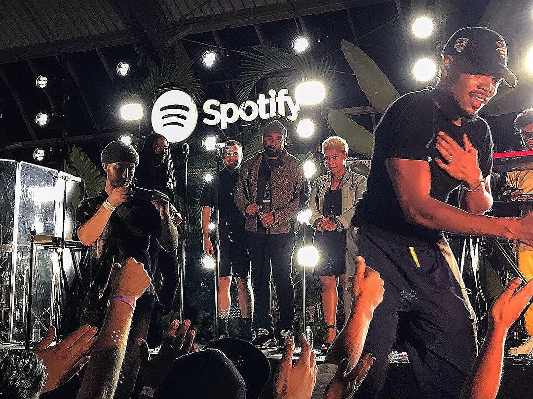 Chance the Rapper played an album release party, but didn’t release the album
