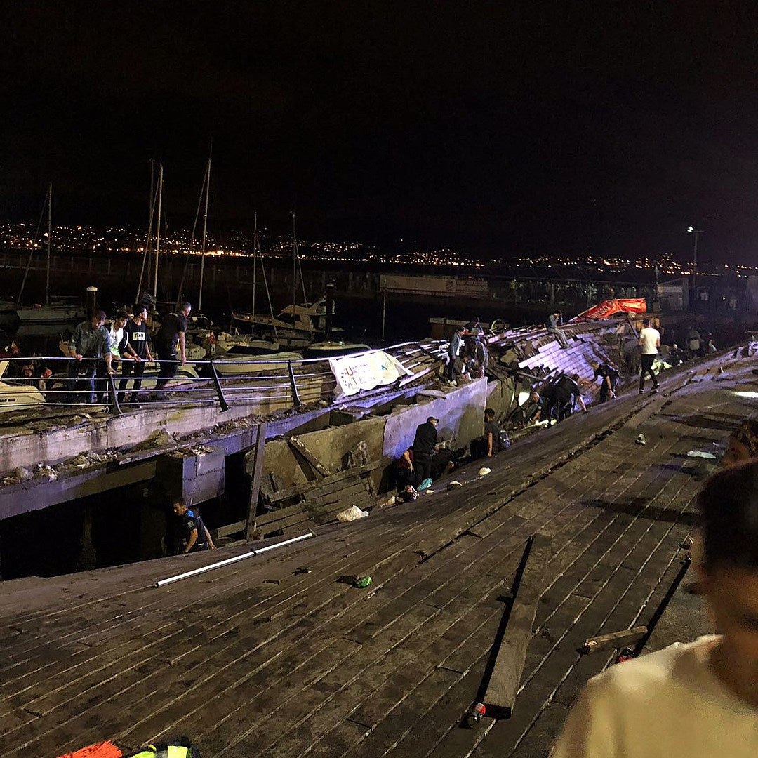 Spain festival platform collapse injures hundreds
