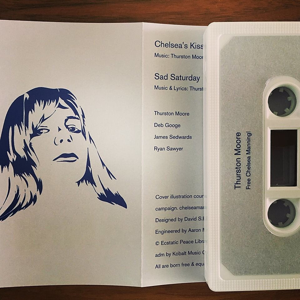 Thurston Moore releasing Chelsea Manning benefit single (listen); Lee Ranaldo’s Glacial playing Union Pool