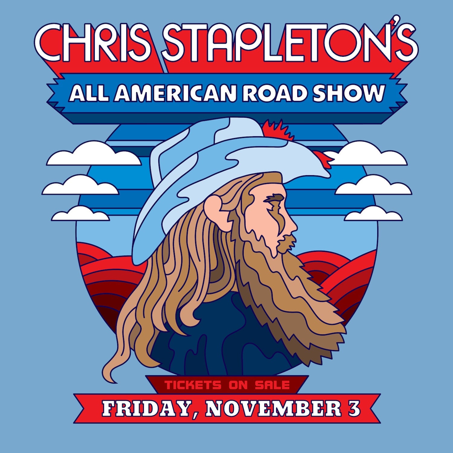 Chris Stapleton announces 2024 “All-American Road Show” tour
