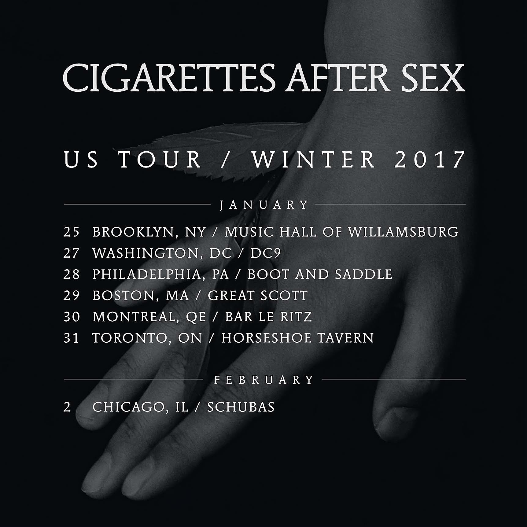 Cigarettes After Sex signed with Partisan, share new single “K,” touring in 2017
