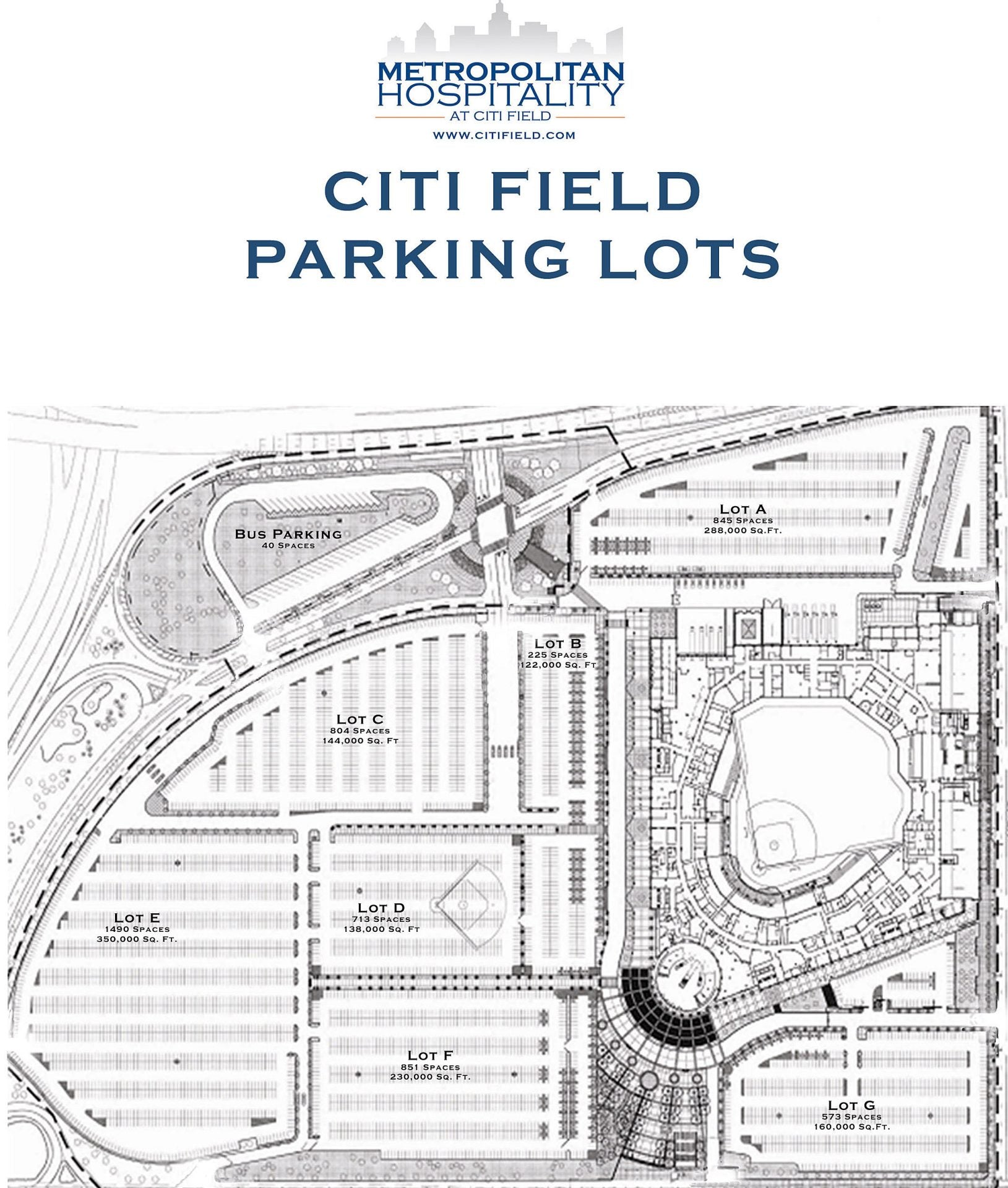 The Meadows happens in Citi Field’s parking area (not in the baseball stadium)