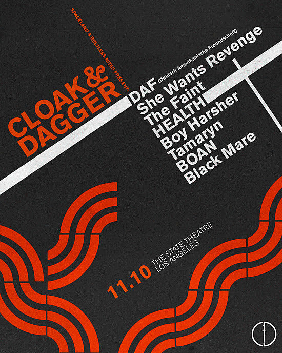 DAF playing first-ever U.S. show as part of 2018 Cloak & Dagger (lineup)