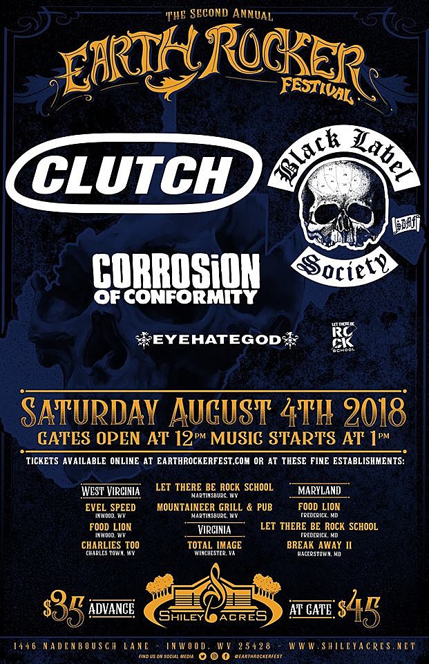 Clutch announce second annual Earth Rocker fest with Eyehategod & more