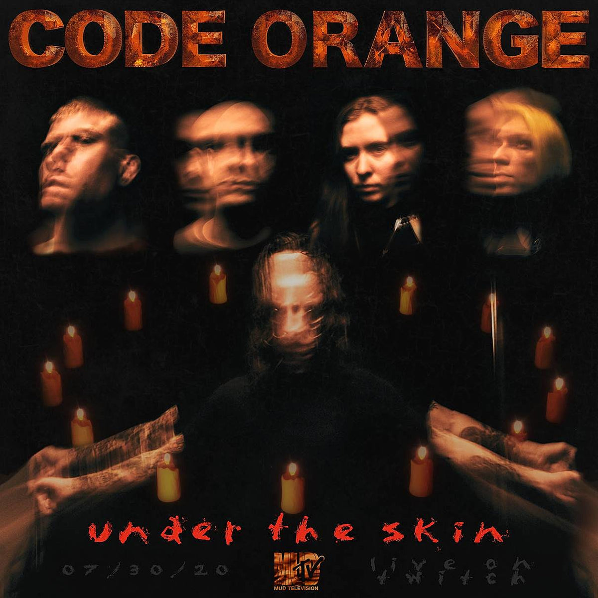 Code Orange doing full-band, Unplugged-style livestream w/ pre-show by Riki Rachtman