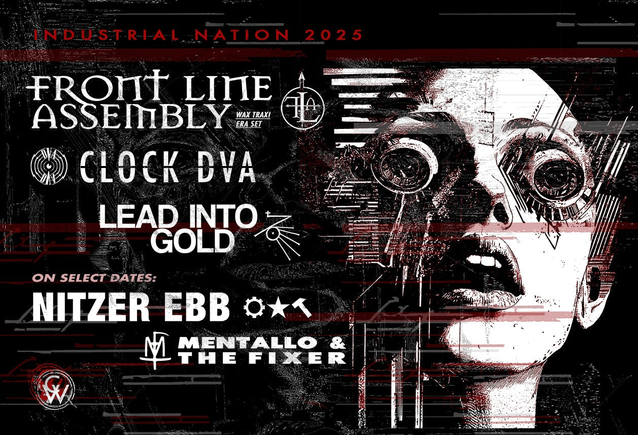 Front Line Assembly, Nitzer Ebb, Clock DVA & more on Cold Waves Presents: Industrial Nation 2025 Tour