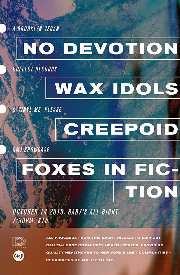 Nothing cancelled; BV/Collect official CMJ show now a benefit