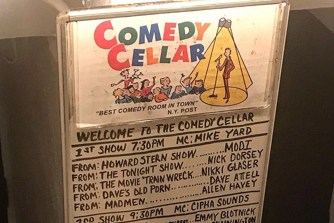 Louis C.K. played not-suprise Comedy Cellar shows; 2 protesters stood outside