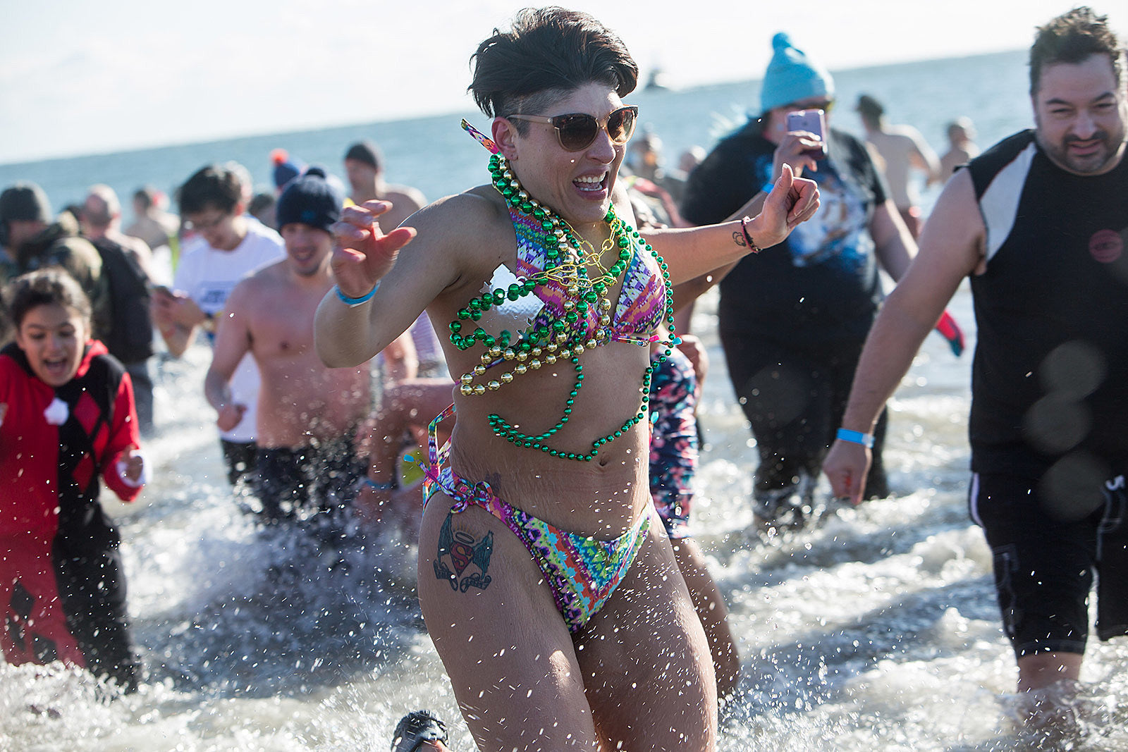 Coney Island Polar Bear New Year’s Day Swim 2018 in pics