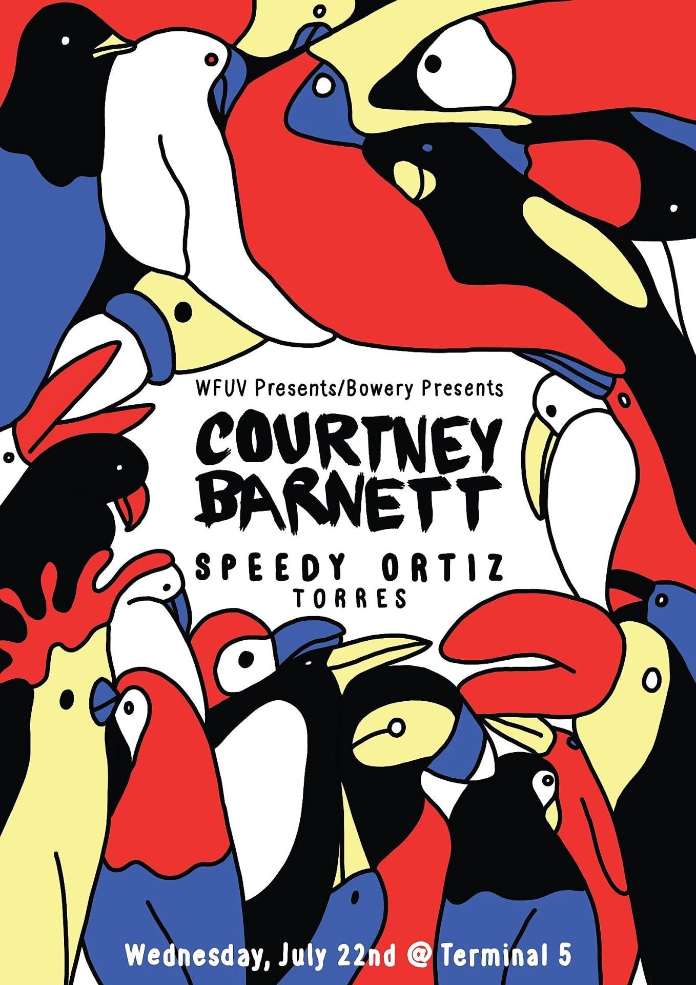 tix for Courtney Barnett, Speedy Ortiz & Torres at Terminal 5 on BrooklynVegan presale (password here)