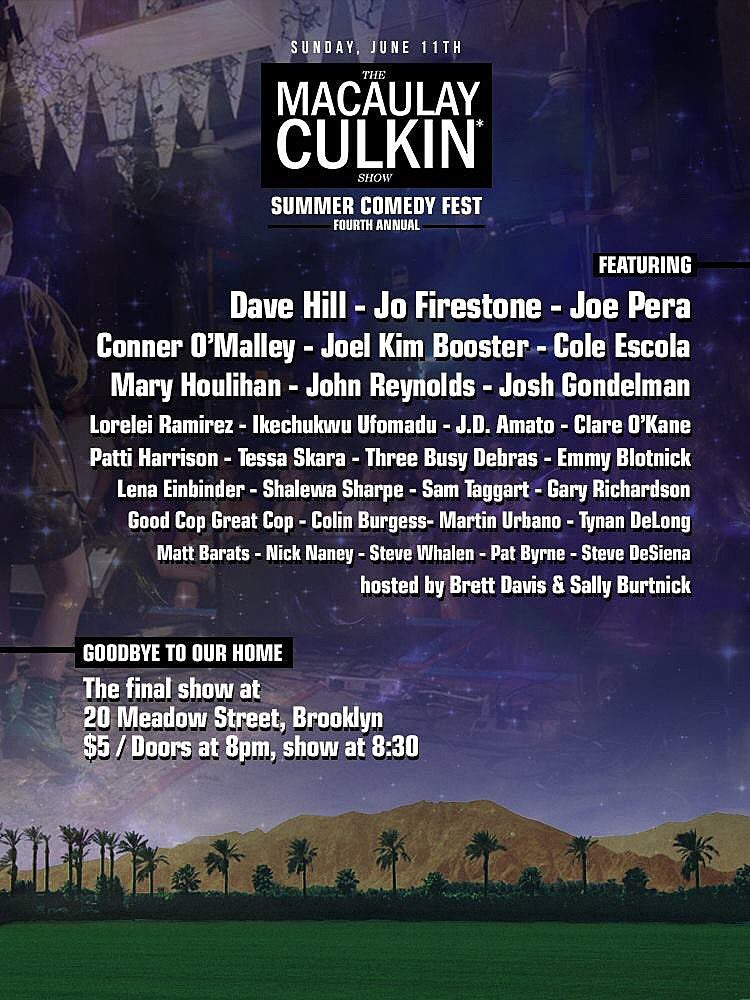 ‘The Macaulay Culkin Show’ putting on one last show at Shea Stadium