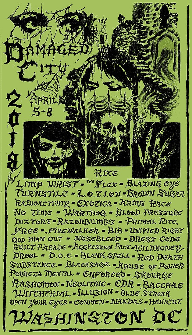 hear a Damaged City 2018 playlist & win tix to the fest!