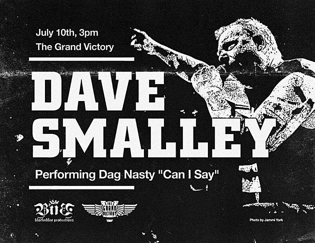 Dave Smalley playing Dag Nasty’s ‘Can I Say’ at Grand Victory