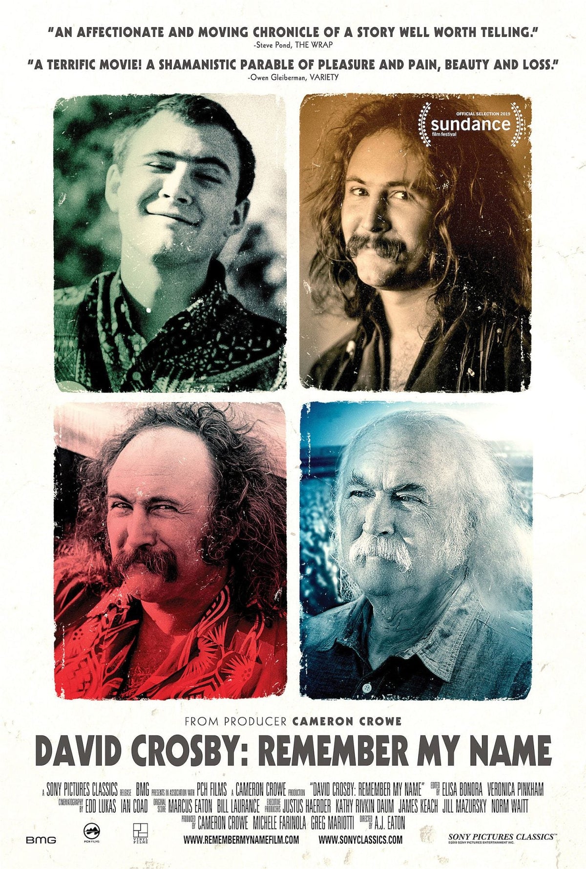 David Crosby’s Cameron Crowe-produced doc opening in theaters this week