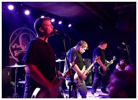 Dillinger Four finally returned to NYC for two shows with Night Birds, Iron Chic & Big Eyes (review of Saint Vitus)