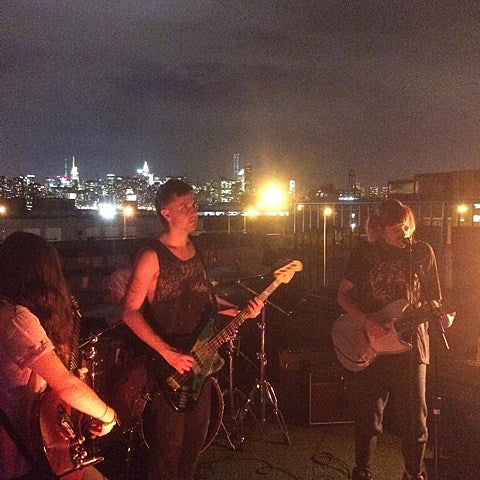 Dilly Dally played a roof, covered Drake, playing more CMJ shows including a BV show & other dates